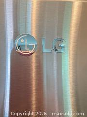 MaxSold Auction: In perfect condition.  LG French Door Refrigerator LRFWS2200S Stainless Steel with ice maker and water in door - Kawartha Lakes (Ontario, Canada) SELLER MANAGED Downsizing Online Auction - Albert Street South (CONDO)