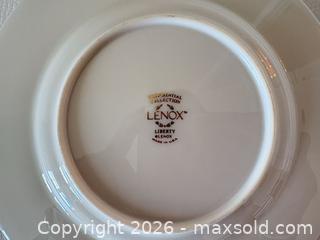 MaxSold Auction: Set of 12 Lenox Liberty Blue Scroll Fine Bone China Dinnerware Set - Kawartha Lakes (Ontario, Canada) SELLER MANAGED Downsizing Online Auction - Albert Street South (CONDO)