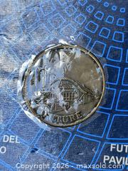 MaxSold Auction: Expo '92 Sevilla Commemorative Bronze/Brass Medal (1992) - South Frontenac (Ontario, Canada) SELLER MANAGED Downsizing Online Auction - Battersea Road