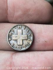 MaxSold Auction: Switzerland 1 Rappen 1948 Bronze Coin (Mint B) - South Frontenac (Ontario, Canada) SELLER MANAGED Downsizing Online Auction - Battersea Road