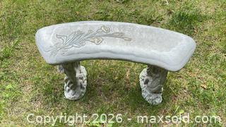 MaxSold Auction: 2002 Waucondan Concrete Garden Bench lot 99 - South Dundas (Ontario, Canada) SELLER MANAGED Estate Sale Online Auction - Main Street