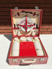 MaxSold Auction: Brexton, Made in England 1950s Brexton picnic set for four  - South Dundas (Ontario, Canada) SELLER MANAGED Estate Sale Online Auction - Main Street