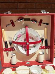 MaxSold Auction: Brexton, Made in England 1950s Brexton picnic set for four  - South Dundas (Ontario, Canada) SELLER MANAGED Estate Sale Online Auction - Main Street