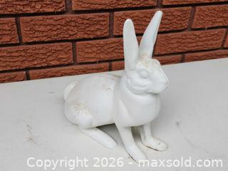 MaxSold Auction: Cast Iron Garden Bunny Rabbit - South Dundas (Ontario, Canada) SELLER MANAGED Estate Sale Online Auction - Main Street