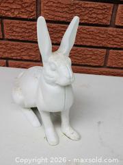 MaxSold Auction: Cast Iron Garden Bunny Rabbit - South Dundas (Ontario, Canada) SELLER MANAGED Estate Sale Online Auction - Main Street