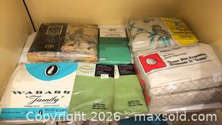MaxSold Auction: Closet full of New in packaging Bed Clothes lot 224 - South Dundas (Ontario, Canada) SELLER MANAGED Estate Sale Online Auction - Main Street