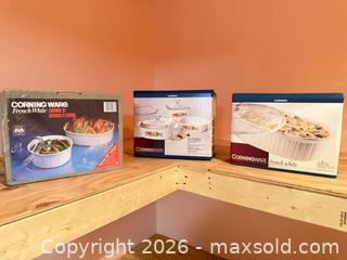 MaxSold Auction: Corningware Trio Set, Casserole Dish and more NEW - South Dundas (Ontario, Canada) SELLER MANAGED Estate Sale Online Auction - Main Street
