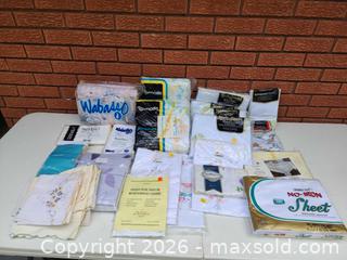 MaxSold Auction: New Vintage Bedclothes and Linens lot 212 - South Dundas (Ontario, Canada) SELLER MANAGED Estate Sale Online Auction - Main Street