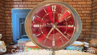 MaxSold Auction: Retro Red Westclox Big Ben Desk Clock lot 255 - South Dundas (Ontario, Canada) SELLER MANAGED Estate Sale Online Auction - Main Street