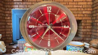 MaxSold Auction: Retro Red Westclox Big Ben Desk Clock lot 255 - South Dundas (Ontario, Canada) SELLER MANAGED Estate Sale Online Auction - Main Street