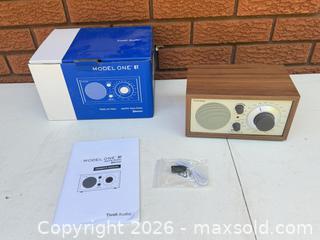 MaxSold Auction: Retro Tivoli Audio Model One BT Am/FM Radio  - South Dundas (Ontario, Canada) SELLER MANAGED Estate Sale Online Auction - Main Street