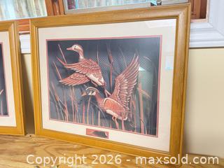 MaxSold Auction: Two Duck Prints in Frames  - South Dundas (Ontario, Canada) SELLER MANAGED Estate Sale Online Auction - Main Street