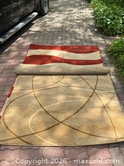 MaxSold Auction: Two vintage Retro Pattern area rugs - South Dundas (Ontario, Canada) SELLER MANAGED Estate Sale Online Auction - Main Street