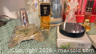 MaxSold Auction: Vanity Accouterments, Chanel No5, Makeup Brushes, Perfumes, Decanters  and more lot 226 - South Dundas (Ontario, Canada) SELLER MANAGED Estate Sale Online Auction - Main Street
