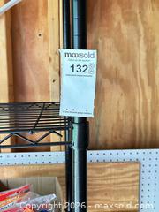MaxSold Auction: Black Steel 5-Tier Wire Shelving Unit, 72" H x 36" W - Eldersburg (Maryland, USA) PARTNER MANAGED Moving Online Auction - Streaker Road
