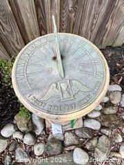 MaxSold Auction: Classical Column Sundial with Pedestal - Eldersburg (Maryland, USA) PARTNER MANAGED Moving Online Auction - Streaker Road
