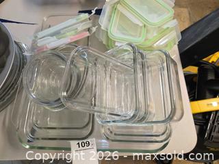MaxSold Auction: Pyrex Glass Bakeware & Storage Set (10-15 pcs) - Eldersburg (Maryland, USA) PARTNER MANAGED Moving Online Auction - Streaker Road