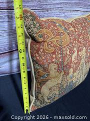 MaxSold Auction: Medieval Tapestry Pillow & Ornate Gold Picture Frames Bundle - Hatboro (Pennsylvania, USA) PARTNER MANAGED Estate Sale Online Auction -  Jacksonville Road
