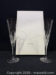 MaxSold Auction: Vera Wang Wedgwood Crystal Champagne Flutes, Pair, 10 in - Hatboro (Pennsylvania, USA) PARTNER MANAGED Estate Sale Online Auction -  Jacksonville Road
