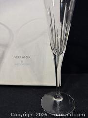 MaxSold Auction: Vera Wang Wedgwood Crystal Champagne Flutes, Pair, 10 in - Hatboro (Pennsylvania, USA) PARTNER MANAGED Estate Sale Online Auction -  Jacksonville Road