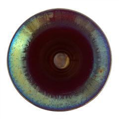 MaxSold Auction: Vintage 1970s Raymond Matthews Deep Amethyst Purple Iridescent Stretch Glass Vase - Toronto (Ontario, Canada) SELLER MANAGED Reseller Online Auction - Ellsworth Avenue