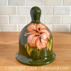 MaxSold Auction: Vintage 1983 Moorcroft Limited Edition Signed Hibiscus Pottery Bell - Toronto (Ontario, Canada) SELLER MANAGED Reseller Online Auction - Ellsworth Avenue