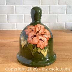 MaxSold Auction: Vintage 1983 Moorcroft Limited Edition Signed Hibiscus Pottery Bell - Toronto (Ontario, Canada) SELLER MANAGED Reseller Online Auction - Ellsworth Avenue