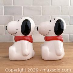 MaxSold Auction: Vintage B&M Inc., Snoopy Salt and Pepper Shakers, 1970s Taiwan - Toronto (Ontario, Canada) SELLER MANAGED Reseller Online Auction - Ellsworth Avenue