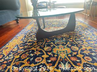 MaxSold Auction: Mid-Century Noguchi-Style Glass Top Coffee Table - San Francisco (California, USA) PARTNER MANAGED Downsizing Online Auction - Moraga Street (CONDO)