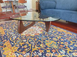 MaxSold Auction: Mid-Century Noguchi-Style Glass Top Coffee Table - San Francisco (California, USA) PARTNER MANAGED Downsizing Online Auction - Moraga Street (CONDO)