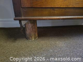 MaxSold Auction: Antique Arts & Crafts Mission Wood & Glass 2-Door Cabinet - Ottawa (Ontario, Canada) SELLER MANAGED Moving Online Auction - Deerwood Drive