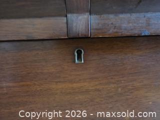 MaxSold Auction: Antique Solid Wood Mahogany Dresser with Attached Mirror - Ottawa (Ontario, Canada) SELLER MANAGED Moving Online Auction - Deerwood Drive