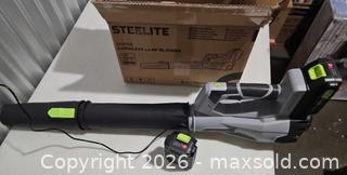 MaxSold Auction: 150 MPH Steelite Cordless Leaf Blower  - Toronto (Ontario, Canada) SELLER MANAGED Reseller Online Auction - Birchmont Road (STORAGE)