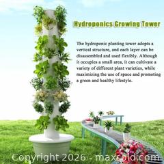 MaxSold Auction: Hydroponic Led Plant/vegetable Growing Tower  - Toronto (Ontario, Canada) SELLER MANAGED Reseller Online Auction - Birchmont Road (STORAGE)