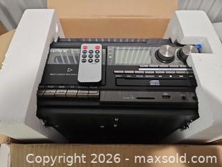 MaxSold Auction: Looptone Multimedia Plaver - TR-18CD-BB - Toronto (Ontario, Canada) SELLER MANAGED Reseller Online Auction - Birchmont Road (STORAGE)