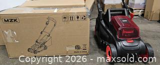 MaxSold Auction: MZK Cordless Lawn mower  - Toronto (Ontario, Canada) SELLER MANAGED Reseller Online Auction - Birchmont Road (STORAGE)