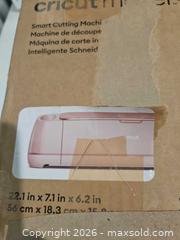 MaxSold Auction: Smart Cricut Maker Cutting machine  - Toronto (Ontario, Canada) SELLER MANAGED Reseller Online Auction - Birchmont Road (STORAGE)