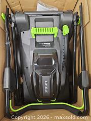 MaxSold Auction: Steelite Cordless Electric 40v Lawnmower  - Toronto (Ontario, Canada) SELLER MANAGED Reseller Online Auction - Birchmont Road (STORAGE)