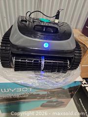 MaxSold Auction: WYBOT C1 Pool Vacuum Robot for Above Ground & Inground Pools - Toronto (Ontario, Canada) SELLER MANAGED Reseller Online Auction - Birchmont Road (STORAGE)