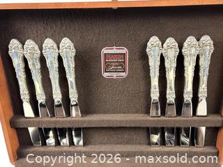 MaxSold Auction: Reed and Barton Sterling Silver Flatware Set - Campbell (California, USA) PARTNER MANAGED Estate Sale Online Auction -  Dell Avenue