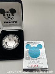 MaxSold Auction: 1993 Mickey Mouse 65th Anniversary 1 oz .999 Fine Silver Coin Proof Set (Box & Brochure) - Metro Vancouver A (British Columbia, Canada) UBC Endowment Lands SELLER MANAGED Estate Sale Online Auction - Wesbrook Crescent