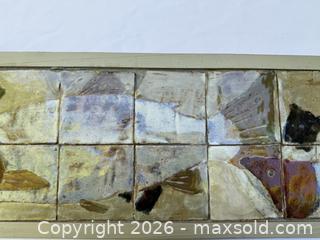 MaxSold Auction: Large Vintage Studio Pottery Salmon Tile Mural – Framed - Metro Vancouver A (British Columbia, Canada) UBC Endowment Lands SELLER MANAGED Estate Sale Online Auction - Wesbrook Crescent