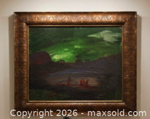 MaxSold Auction: Pair of Harold H. Elliott (1890-1968) Original Expressionist Oil Paintings  - Metro Vancouver A (British Columbia, Canada) UBC Endowment Lands SELLER MANAGED Estate Sale Online Auction - Wesbrook Crescent