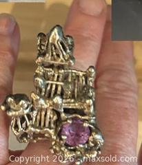 MaxSold Auction: Vintage Pál Kepenyes Sterling Silver Castle Statement Ring, Stunning Crystal and Silver & More! - Metro Vancouver A (British Columbia, Canada) UBC Endowment Lands SELLER MANAGED Estate Sale Online Auction - Wesbrook Crescent