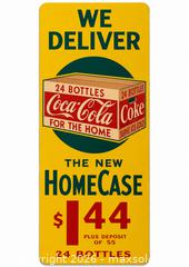 MaxSold Auction: Vintage Coca-Cola Delivery Board Sign - Toronto (Ontario, Canada) PARTNER MANAGED Reseller Online Auction - Queen Street West