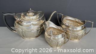 MaxSold Auction: Vintage English Solid Sterling Silver Tea Set - Hallmarked  - Toronto (Ontario, Canada) PARTNER MANAGED Reseller Online Auction - Queen Street West