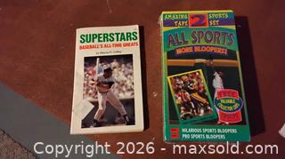 MaxSold Auction: Topps Trading Card Sets, Baseball Book & All Sports VHS Tape - Framingham (Massachusetts, USA) PARTNER MANAGED Downsizing Online Auction - Lanewood Avenue