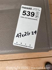 MaxSold Auction: Beige/Brown Plastic Outdoor Deck Storage Box B - Portland (Ontario, Canada) Moving Online Auction - R29 Road 
