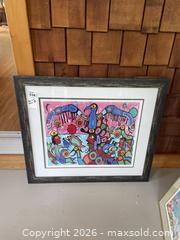 MaxSold Auction: Norval Morrisseau Between Two Worlds Ltd. Ed. Print  A - Portland (Ontario, Canada) Moving Online Auction - R29 Road 