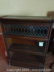 MaxSold Auction: Arts & Crafts Oak Barrister Bookcase with Leaded Glass - Ottawa (Ontario, Canada) PARTNER MANAGED Downsizing Online Auction - Gladwin Crescent (STORAGE)